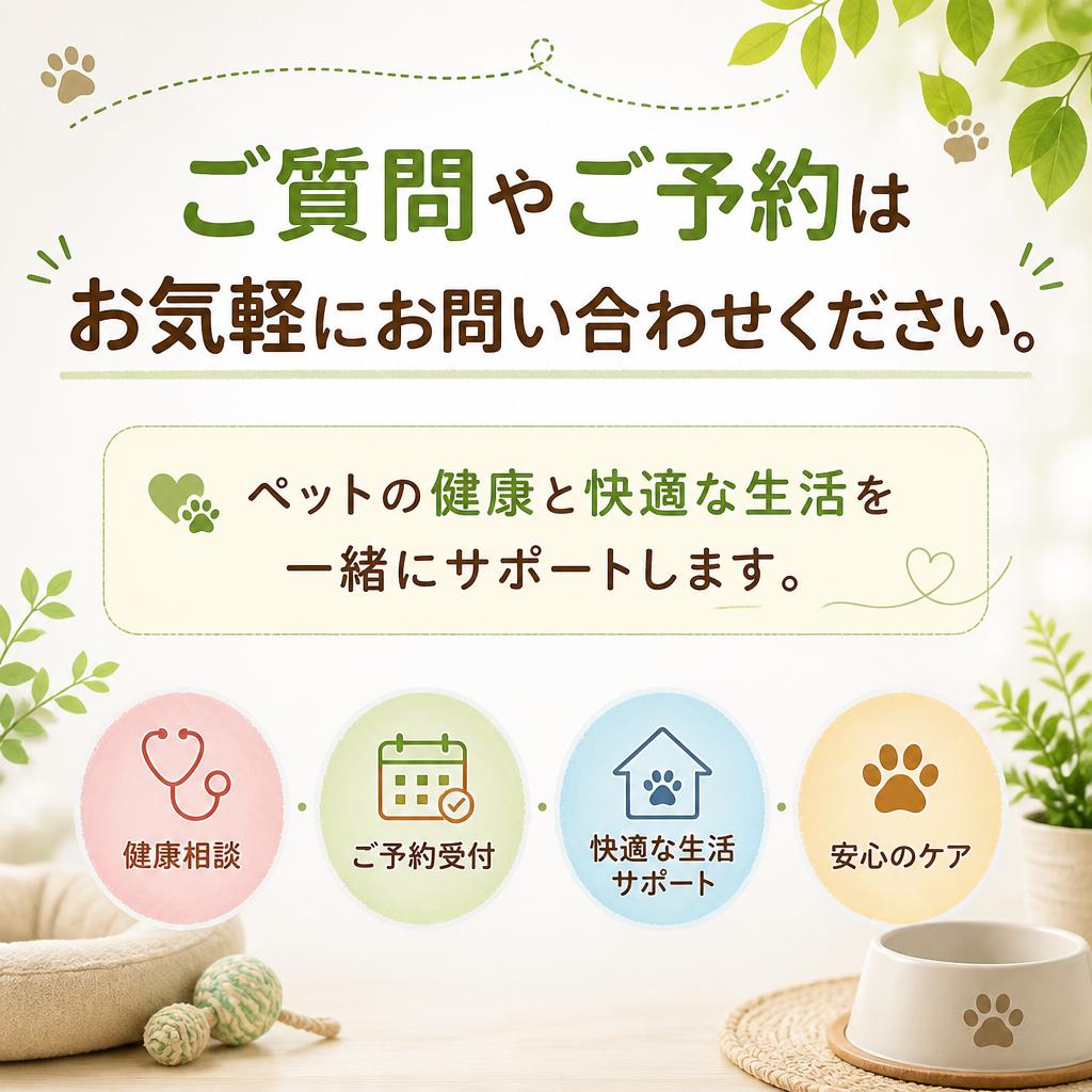 お気軽にお問い合わせを