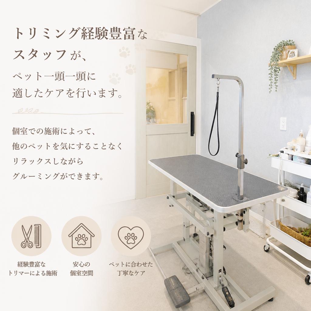 プロの技術で安心のケア