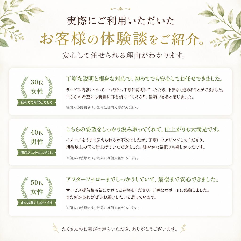 お客様の声