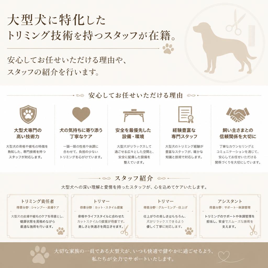 経験豊富なスタッフによる丁寧なケア