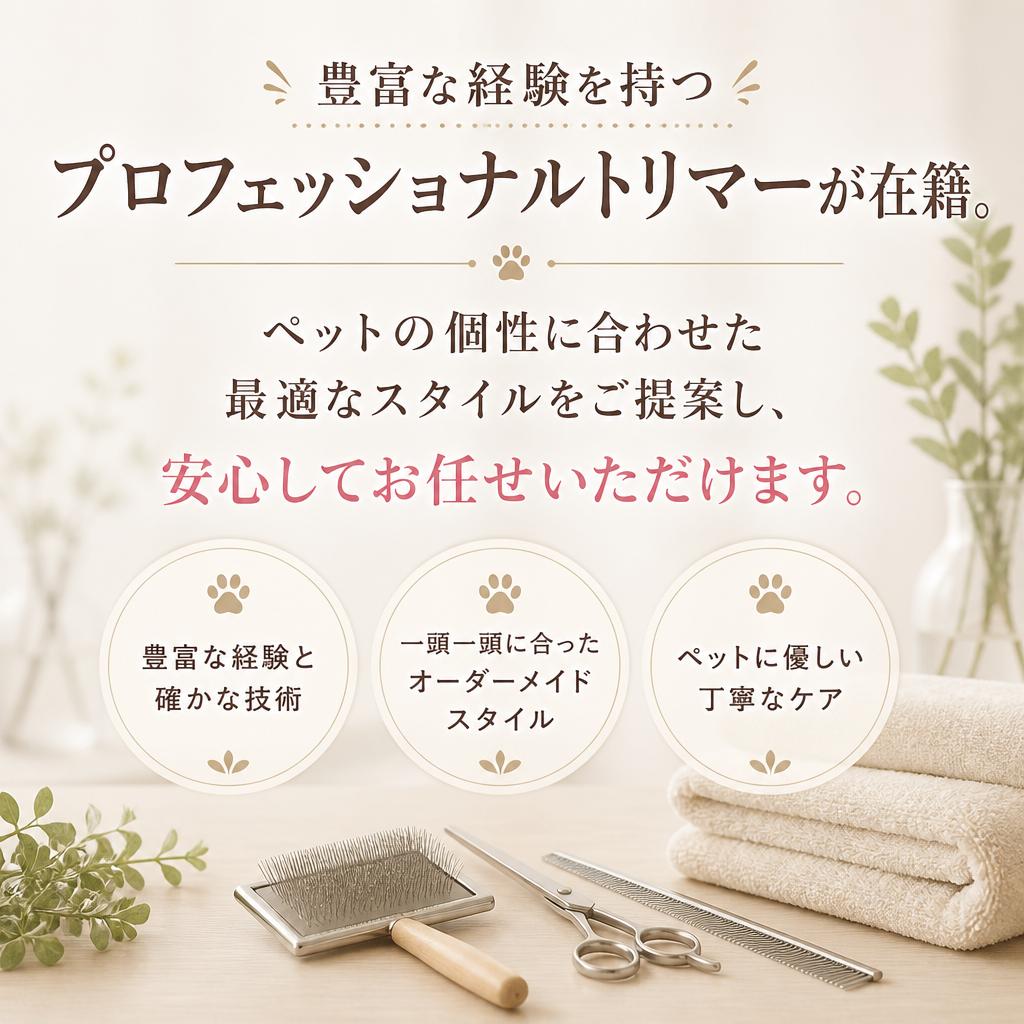 2. プロフェッショナルトリマーの技術