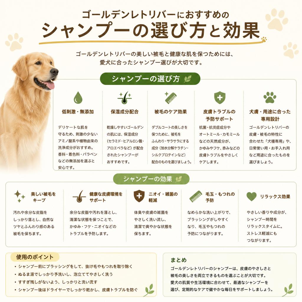 使用するシャンプーの選び方