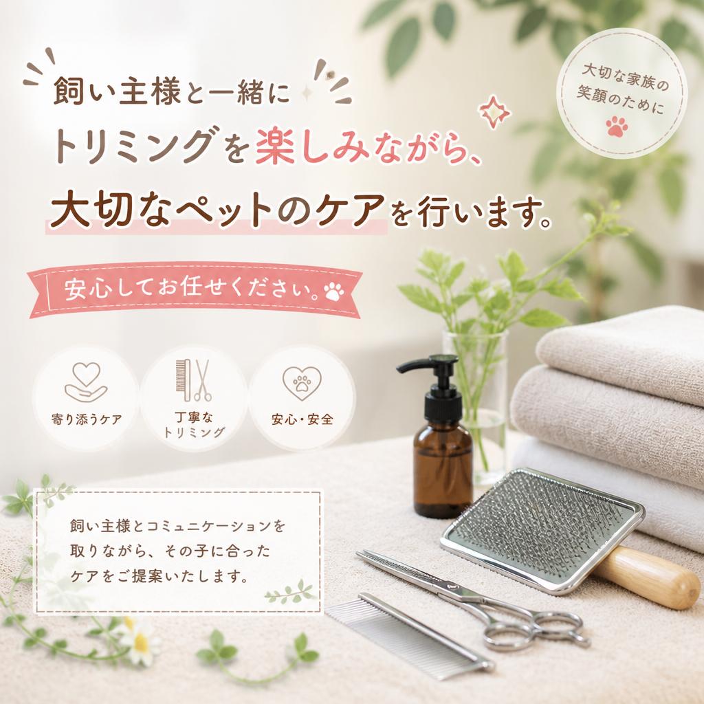 5. 飼い主様の立ち会いも可能
