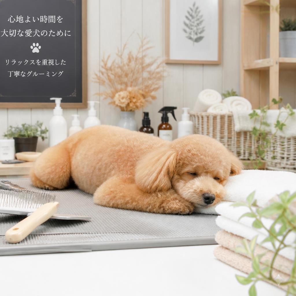 プロが手掛けるグルーミング