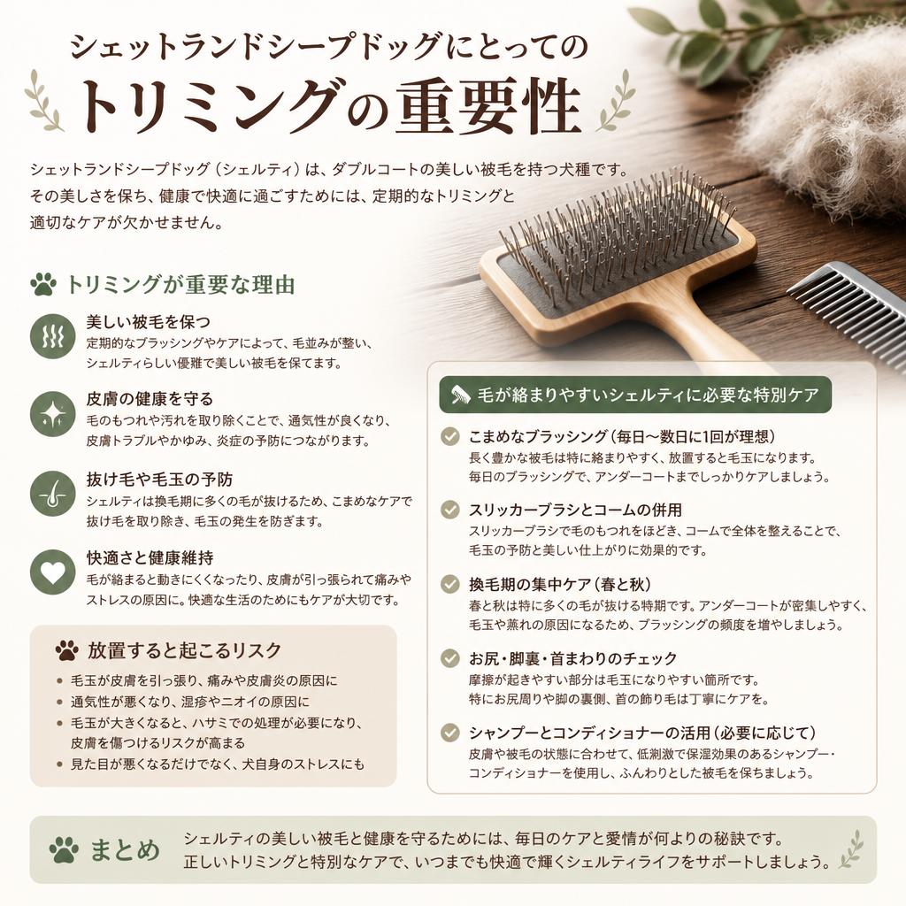 トリミングの重要性