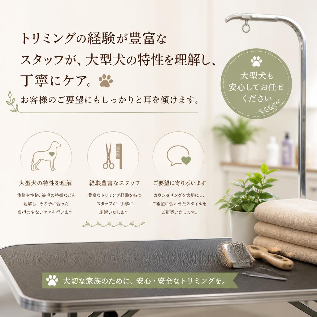 経験豊かなスタッフが対応