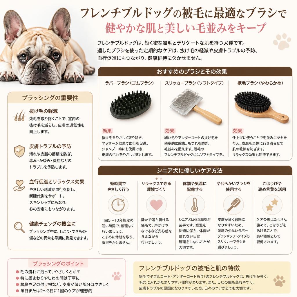 専用ブラシとその効果