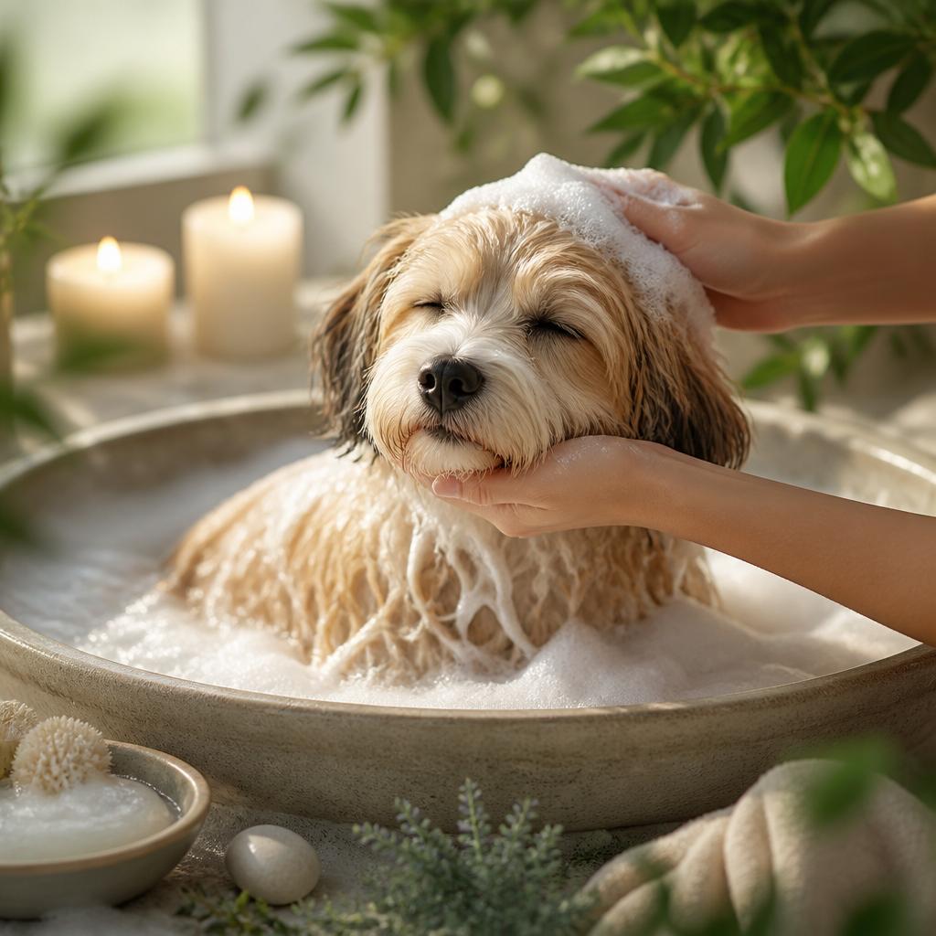 mix犬のための特別なシャンプー体験を！