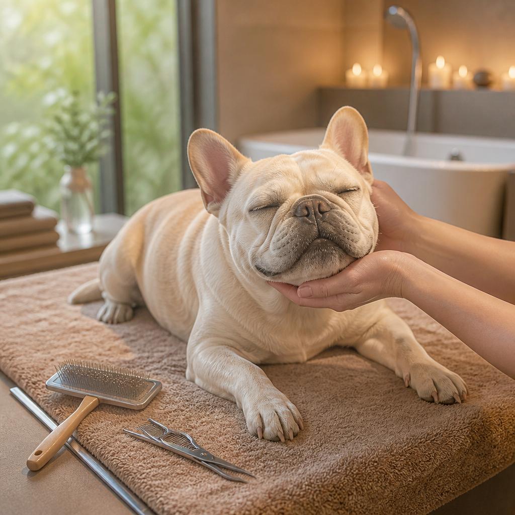 老犬も安心！フレンチブルドッグ専用の癒しのトリミング体験