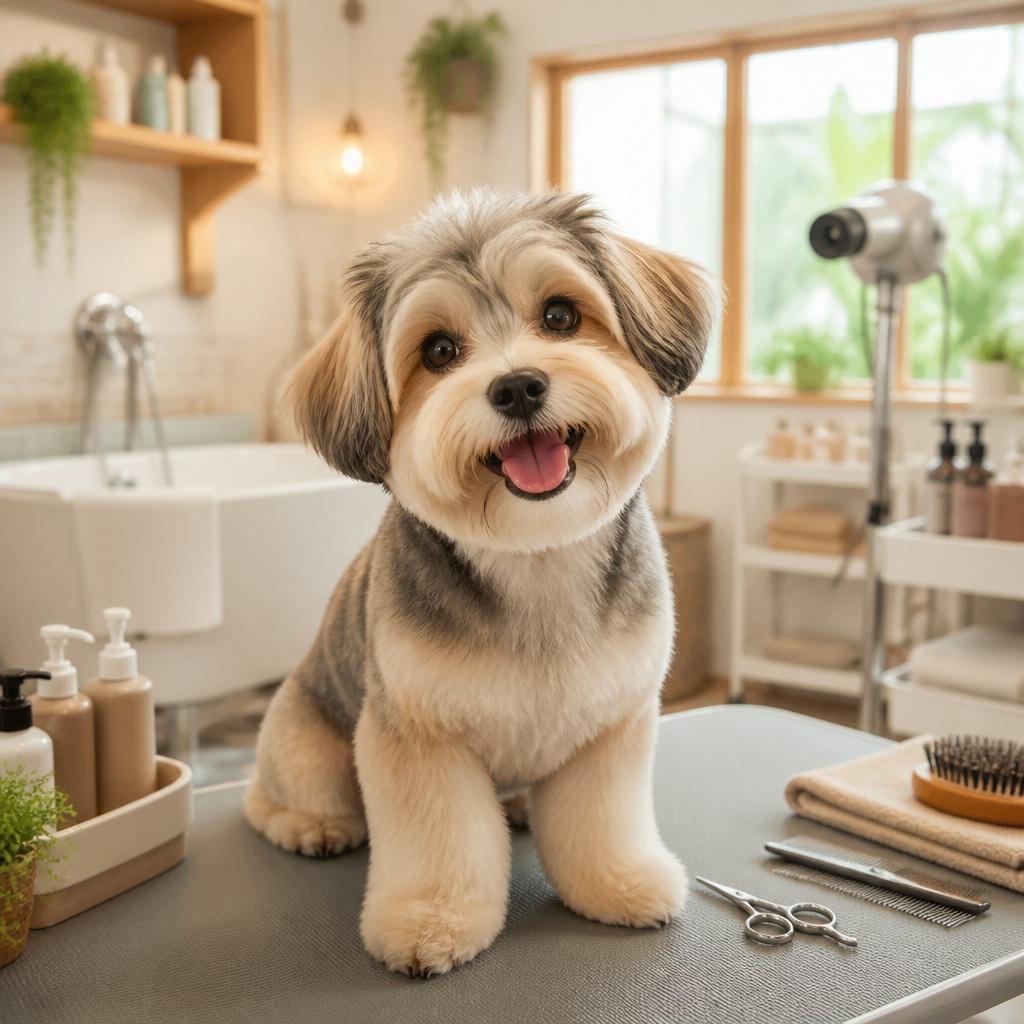 MIX犬も喜ぶ、最高のシャンプー＆トリミング体験！