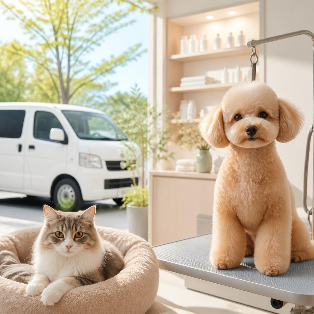 越谷市で愛犬・愛猫を輝かせる！送迎サービス付きグルーミングサロン