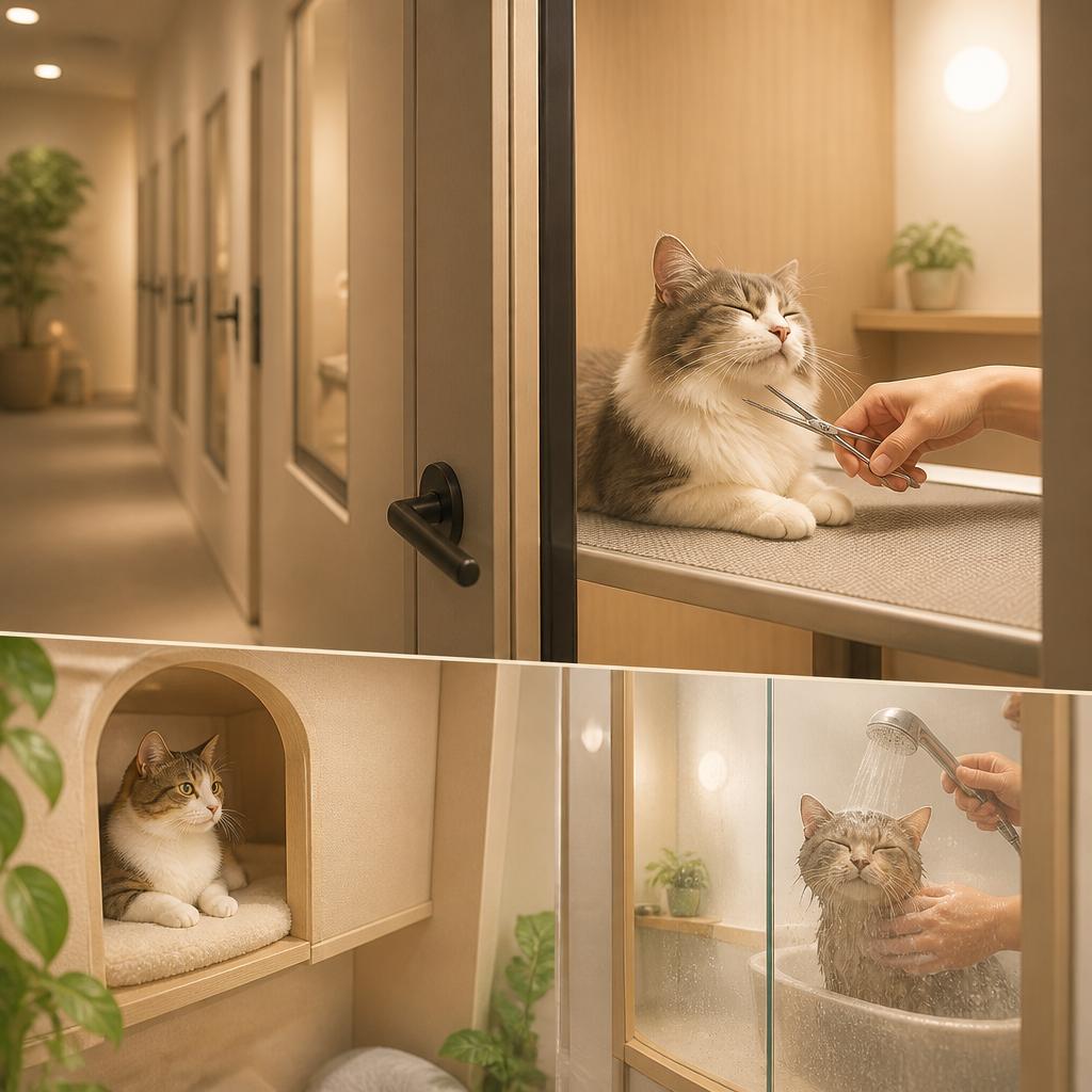 静かな個室でのリラックスタイム