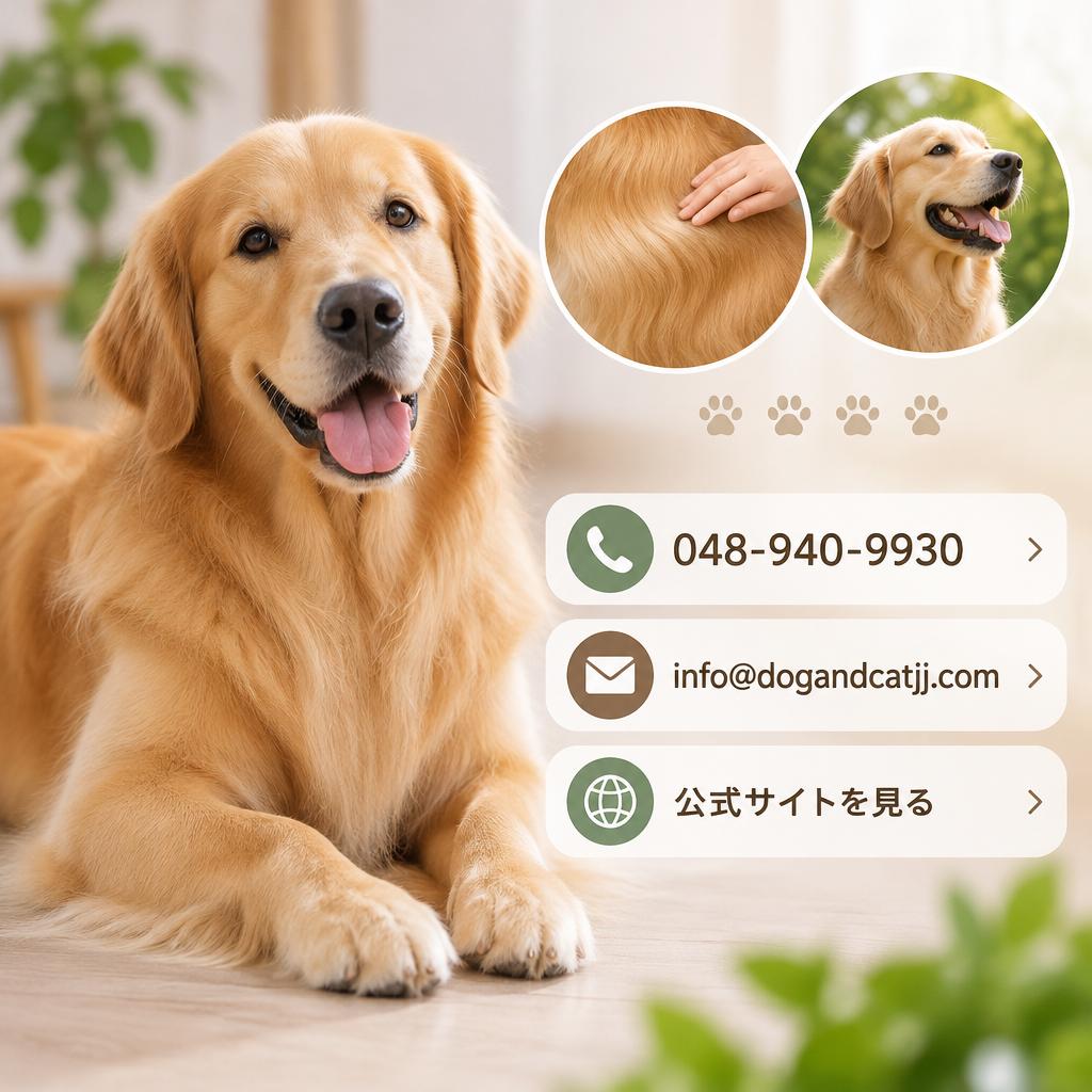 愛犬に合うケアを、まずは気軽にご相談ください