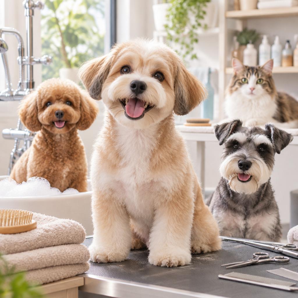 愛犬の個性に寄り添う、心ほどけるシャンプー＆トリミング体験。MIX犬も安心のペット美容は、Dog and Cat Grooming Salon JJへ。