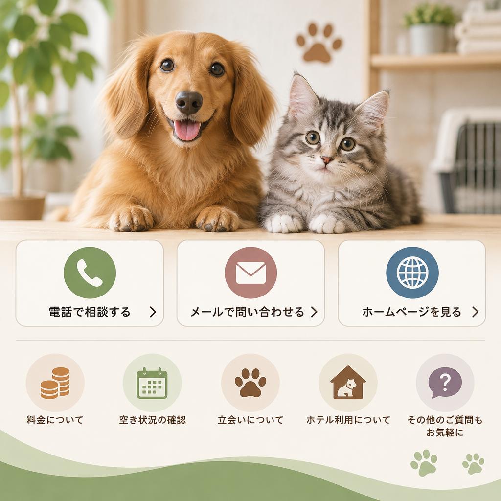 愛犬・愛猫に合うケアを、まずは気軽にご相談ください
