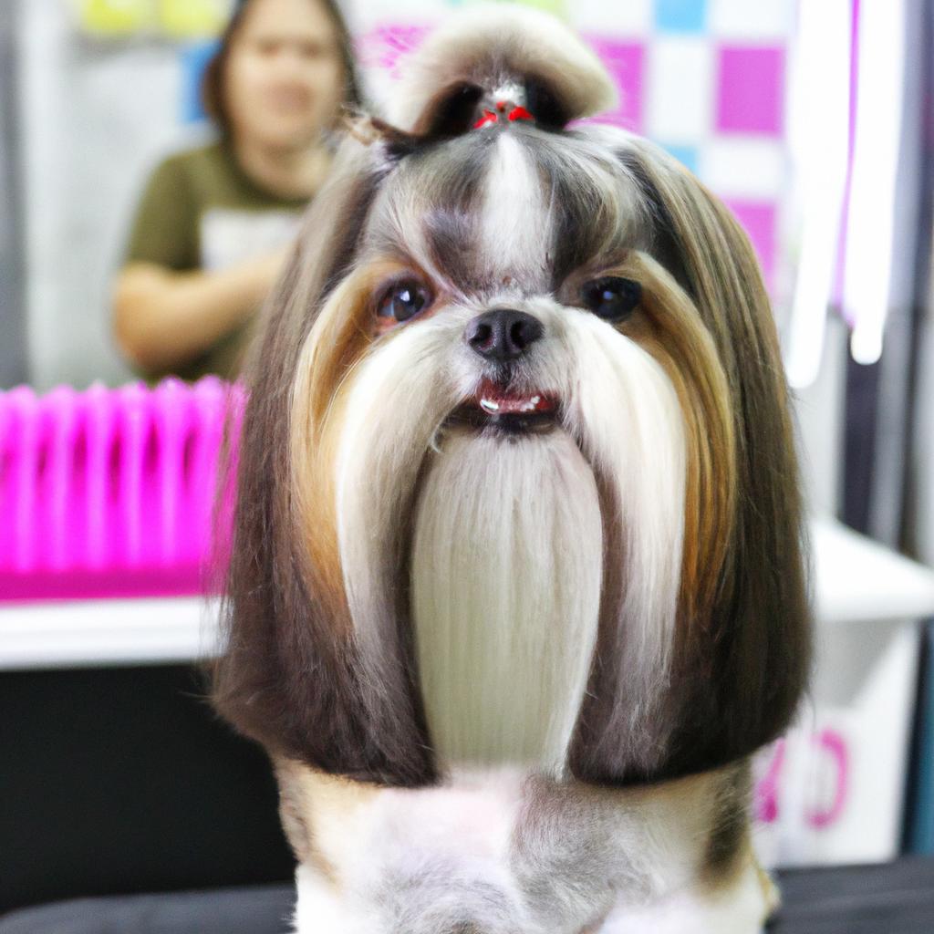 当サロンのシーズー犬専用トリミングコース